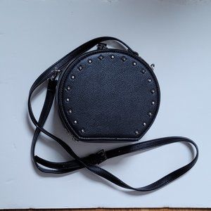Black Round Crossbody Handbag by Core Life